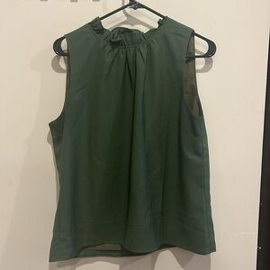 JCrew Factory : Ruffleneck top